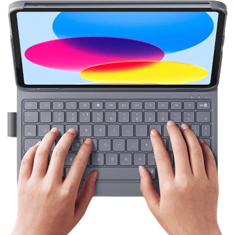 DEQSTER slim PRO klávesnica 10,9 palca/11 palcov QWERTZ Deutsch mechanická bezdrôtová