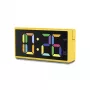 Digitálny budík Hama Ibiza žltý LCD batéria USB