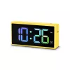 Digitálny budík Hama Ibiza žltý LCD batéria USB