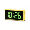 Digitálny budík Hama Ibiza žltý LCD batéria USB