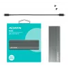 Puzdro na SSD ADATA EC680 sivé M.2 USB Type-C PCIe