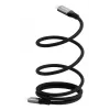 USB C na USB C dátový kábel ADATA CACCU3-100W-100AN-BK — USB 3.2 Gen 2 (10 Gbit/s), 1 m, čierny