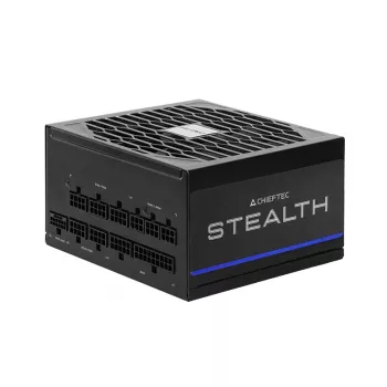 Napájací zdroj CHIEFTEC Stealth Vega M SPX-1000-FC 1000W 24-pin ATX 80 PLUS Platinum, 135 mm ventilátor, čierny
