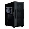 ZALMAN Mid-Tower PC skriňa I3 NEO V2, čierna, 4x RGB ventilátory, podpora ATX/microATX