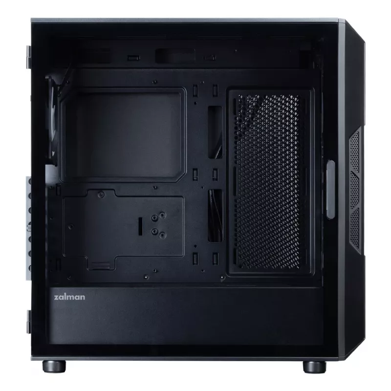 ZALMAN Mid-Tower PC skriňa I3 NEO V2, čierna, 4x RGB ventilátory, podpora ATX/microATX
