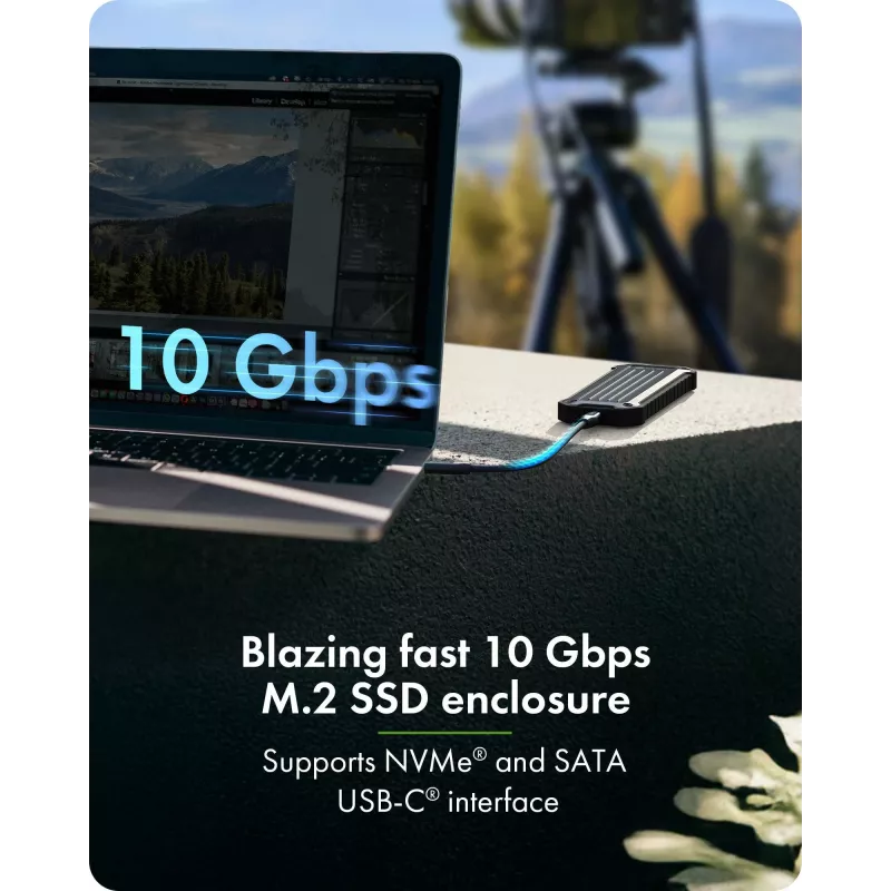 Príslušenstvo: icybox IB-1827MCP-C31 M.2 NVMe a SATA Dual-Bay adaptér