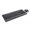 Trust Trezo klávesnica a myš vrátane Universal RF Wireless QWERTY US English čierna