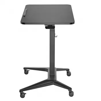 Mobilný laptopový stolík MACLEAN MC-453B s pneumatickým nastavením výšky, max. výška 109 cm, nosnosť 8 kg