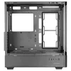 PC skriňa TACENS Mars Gaming MCLCDPRO Midi Tower – čierna, IPS 7,2 palca displej, napájací zdroj dole, podpora ATX/Micro‑ATX/Mini‑ITX
