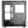 PC skriňa TACENS Mars Gaming MCLCDPRO Midi Tower – čierna, IPS 7,2 palca displej, napájací zdroj dole, podpora ATX/Micro‑ATX/Mini‑ITX