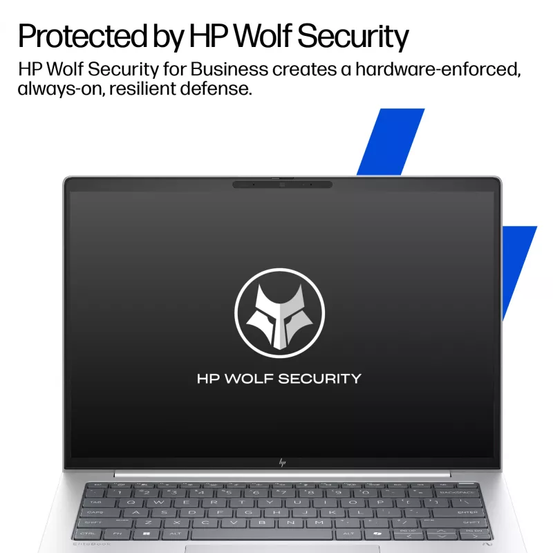 HP EliteBook 8 G1i Next Gen AI Copilot+ PC notebook, Intel Core Ultra 5 228V, 40,6 cm (16 palcov) WUXGA, 32 GB LPDDR5X, 1 TB SSD, Wi-Fi 7, Windows 11 Pro, strieborný