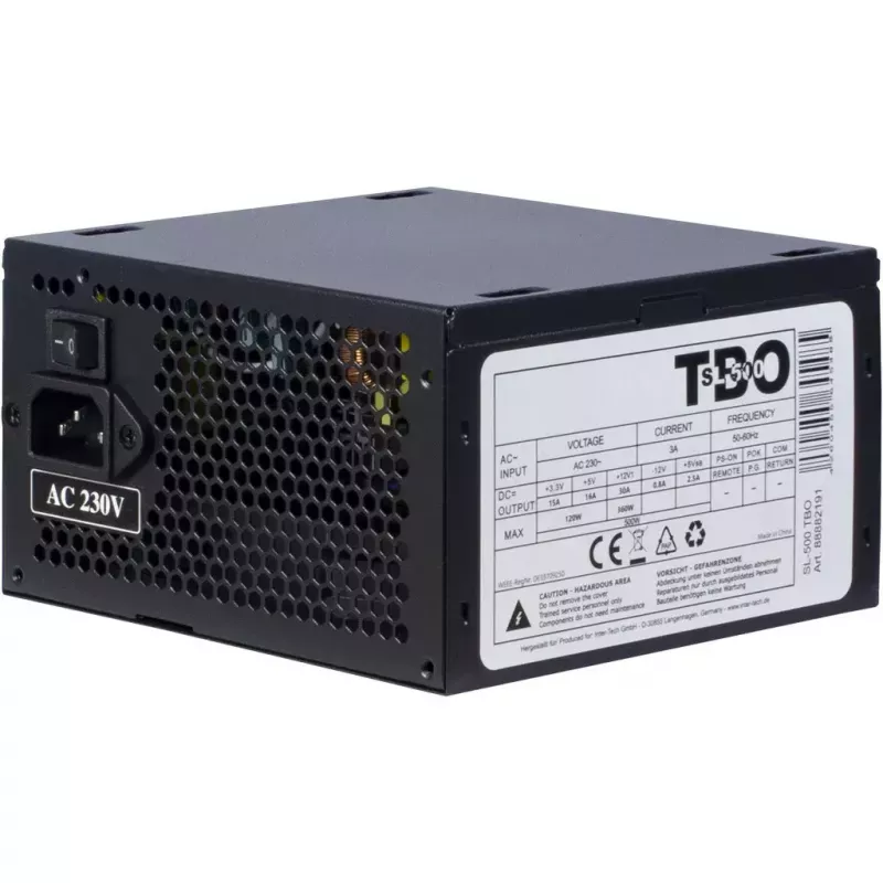 Napájací zdroj Inter-Tech SL-500 TBO 500 W