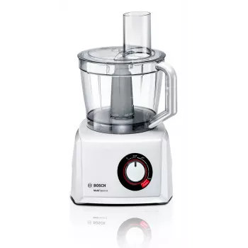 Kuchynský robot Bosch MC812W501 — 1000 W, misa 3,9 L, biela, nerezové nože