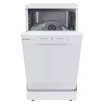 Voľne stojaca úzka umývačka riadu CANDY Brava CDPH 2L1049W — 10 súprav riadu, 45 cm, 49 dB, energetická trieda E