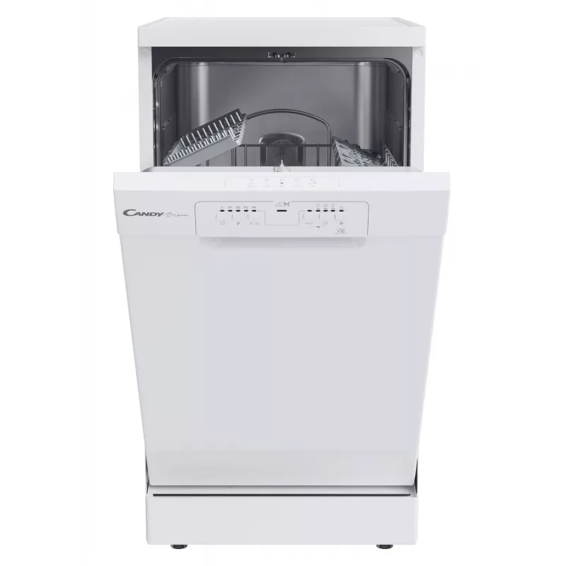Voľne stojaca úzka umývačka riadu CANDY Brava CDPH 2L1049W — 10 súprav riadu, 45 cm, 49 dB, energetická trieda E