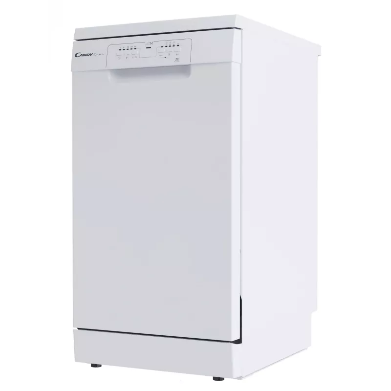 Voľne stojaca úzka umývačka riadu CANDY Brava CDPH 2L1049W — 10 súprav riadu, 45 cm, 49 dB, energetická trieda E