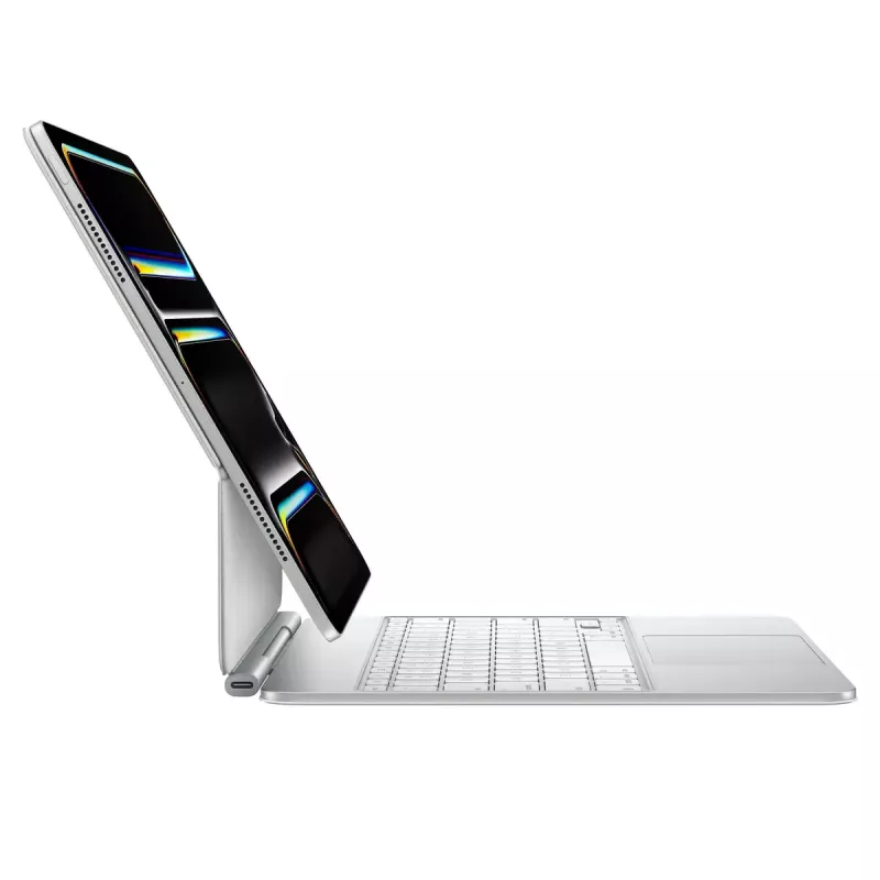 Apple Magic Keyboard pre iPad Pro 13 palcov M4 švédska biela bezdrôtový trackpad