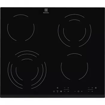 Electrolux EHF6343FOK čierna vstavaná 60 cm sklokeramická varná doska 4 varné zóny