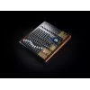 Tascam Model 16 audio mixér, 16 kanálov, 16-stopový digitálny rekordér, 20-30000 Hz, čierny/zlatý/drevený