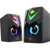PC reproduktory DEFENDER J4 2.0 6W LED USB, 3,5 mm, 90–20000 Hz, čierne