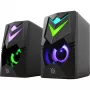 PC reproduktory DEFENDER J4 2.0 6W LED USB, 3,5 mm, 90–20000 Hz, čierne