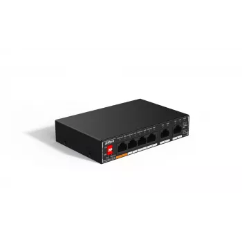 Dahua Technology PoE SG1006P neřízený Gigabit Ethernet (10/100/1000) Power over Ethernet (PoE) čierny