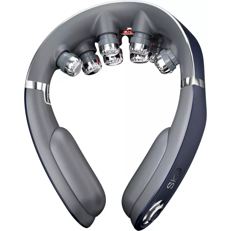 Masážny prístroj SKG G7-Pro-Fold Blue Combo kompresia miesenie vibrácie
