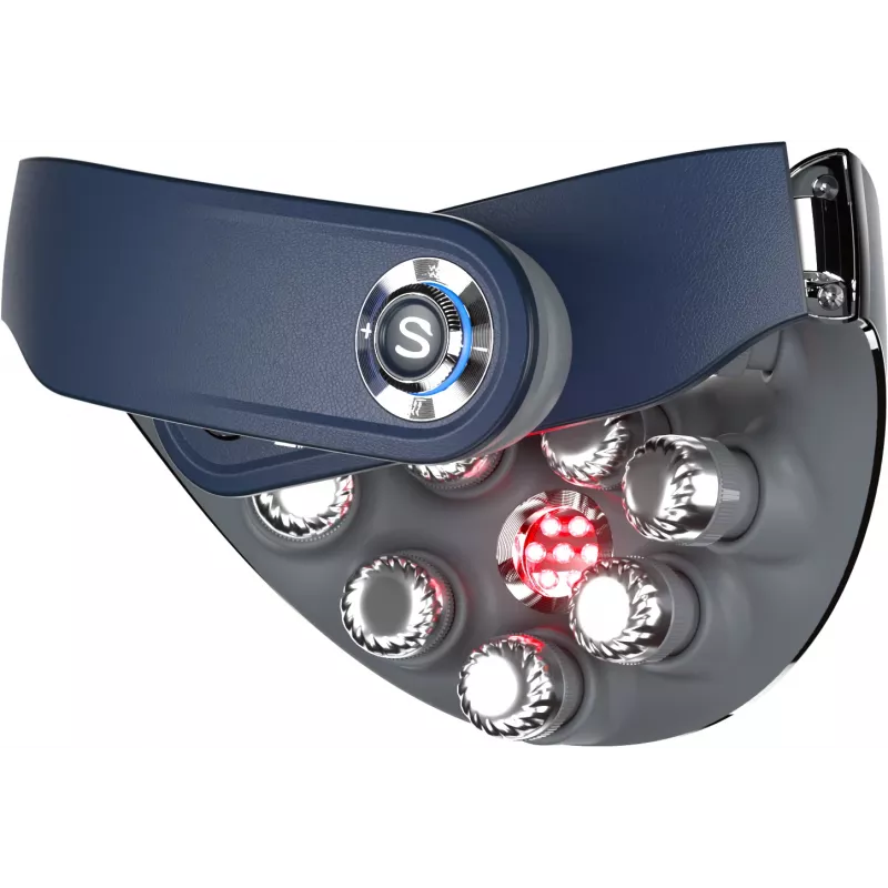 Masážny prístroj SKG G7-Pro-Fold Blue Combo kompresia miesenie vibrácie