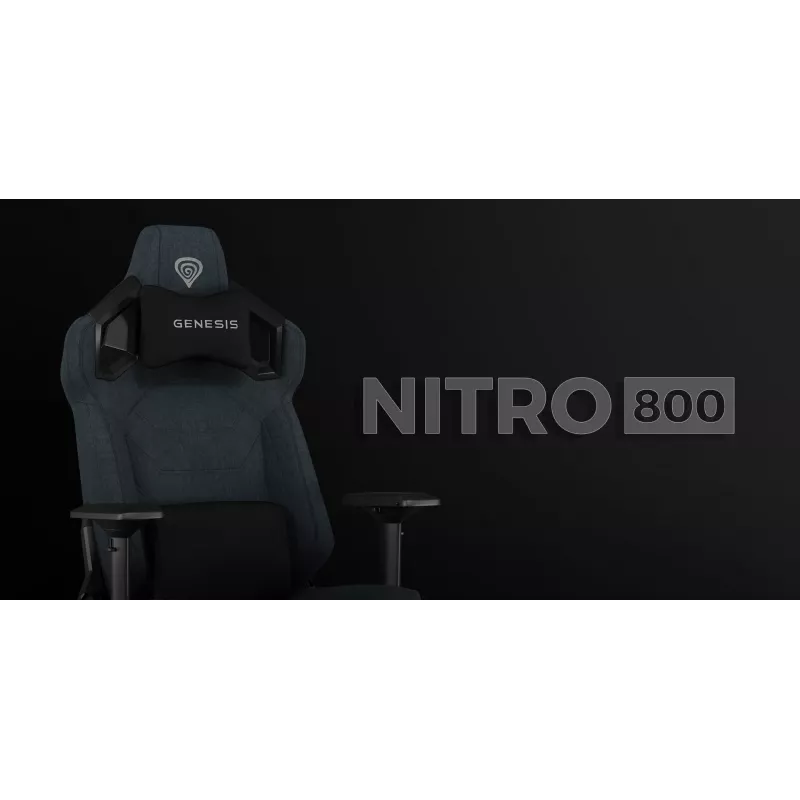 PC herná stolička GENESIS NITRO 800 čalúnené sedadlo max. hmotnosť 150 kg