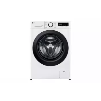 LG F4DR509SBW práčka so sušičkou voľne stojaca predné plnenie čierna, biela