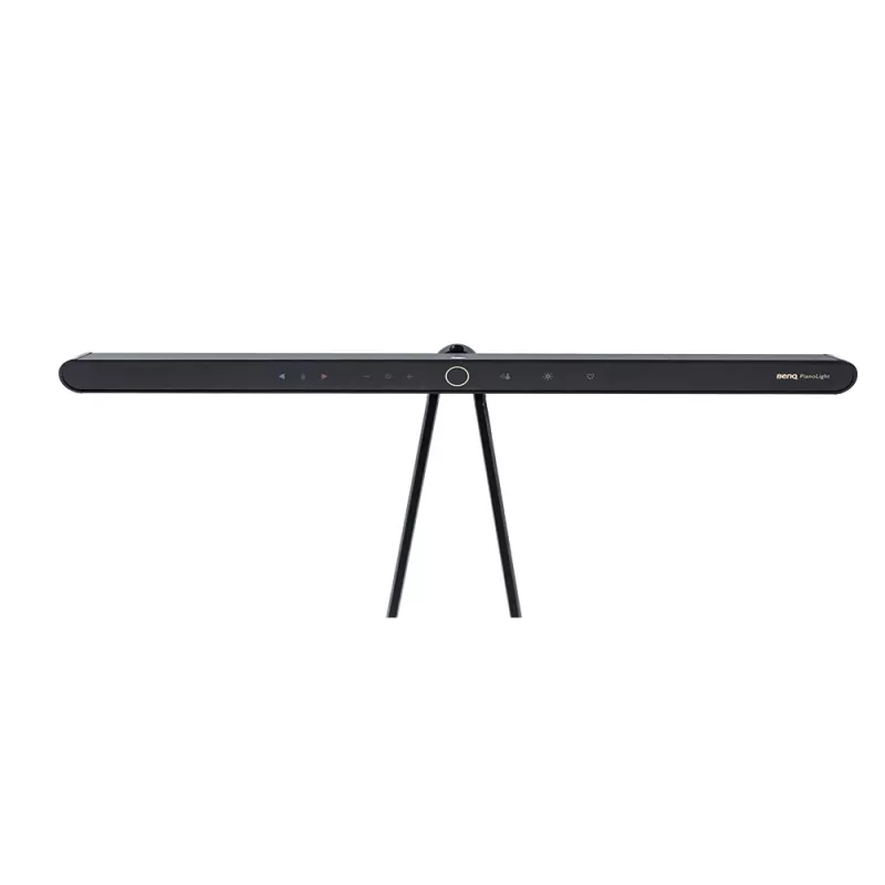 Monitorové svetlo BenQ PianoLight R čierne – 1070 lm, napájané cez USB, 120×367×628 mm