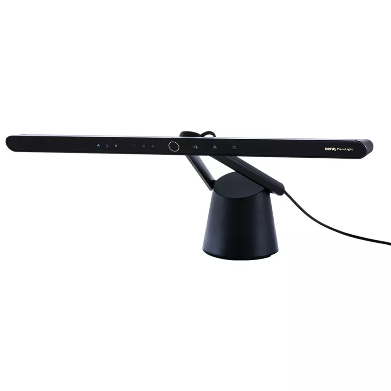 Monitorové svetlo BenQ PianoLight R čierne – 1070 lm, napájané cez USB, 120×367×628 mm