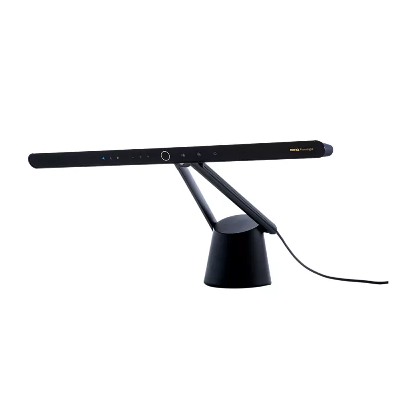 Monitorové svetlo BenQ PianoLight R čierne – 1070 lm, napájané cez USB, 120×367×628 mm