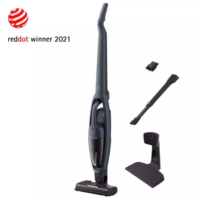 Electrolux ES52CB21DB tyčový akumulátorový vysávač suchý cyklón, pena, výstupný filter bez vrecka 0,5 L 29 W modrý 2 Ah