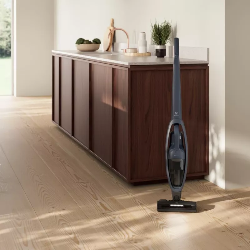 Electrolux ES52CB21DB tyčový akumulátorový vysávač suchý cyklón, pena, výstupný filter bez vrecka 0,5 L 29 W modrý 2 Ah