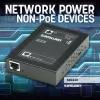 Intellinet Power over Ethernet (PoE+) rozbočovač, IEEE802.3at, 5, 7.5, 9 alebo 12 V DC výstupné napätie