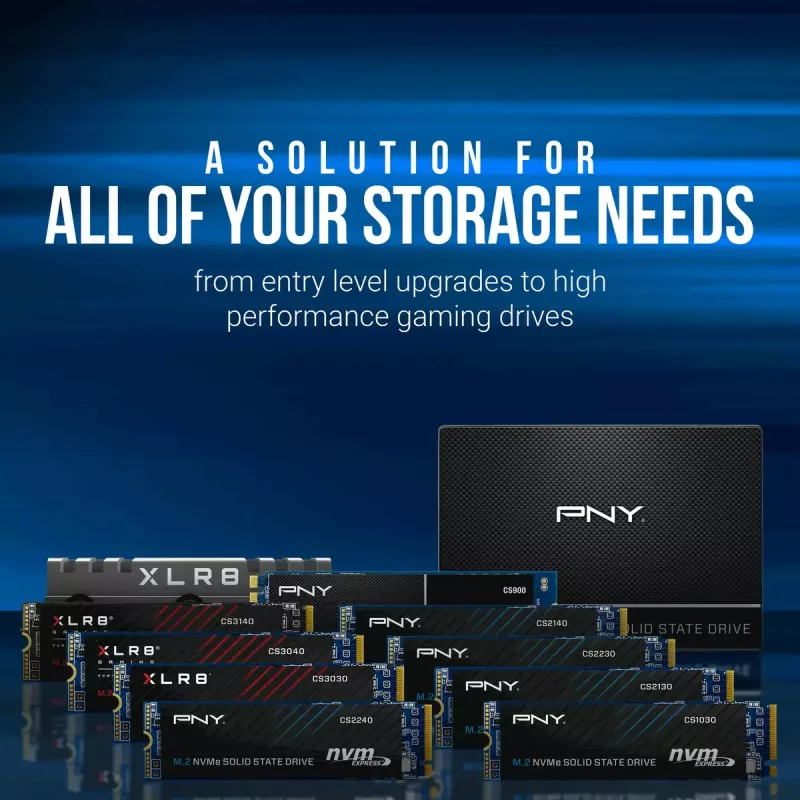 SSD disk PNY 500 GB M.2 2280 PCI-E x4 Gen3 NVMe M280CS2230-500-RB