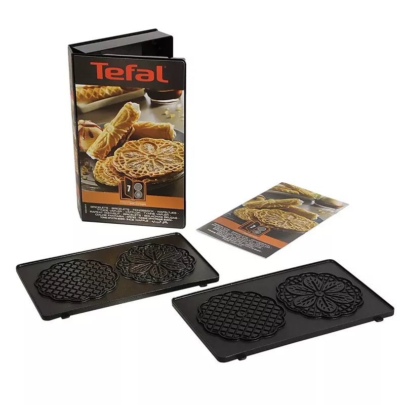 Náhradná platňa pre sendvičovač Tefal XA800712, 242×155×44 mm, sada 2 ks