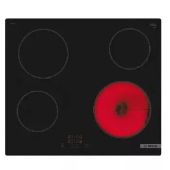 Bosch Serie 4 PKE61RBA2E varná doska čierna vstavaná 60 cm sklokeramická varná doska 4 zóny