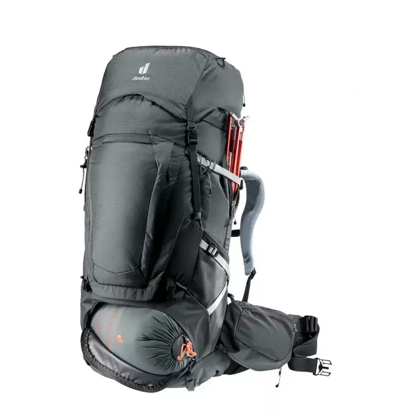 Turistický batoh DEUTER Aircontact Pro 65+10 SL dámsky grafit, objem 65+10 L