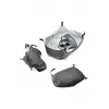 Turistický batoh DEUTER Aircontact Pro 65+10 SL dámsky grafit, objem 65+10 L