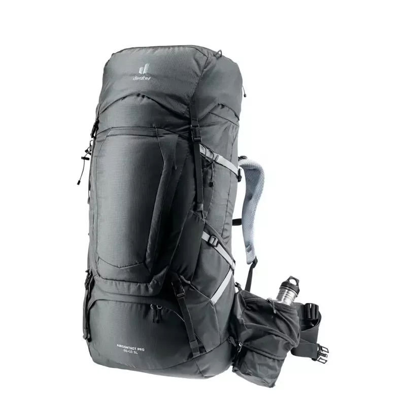 Turistický batoh DEUTER Aircontact Pro 65+10 SL dámsky grafit, objem 65+10 L