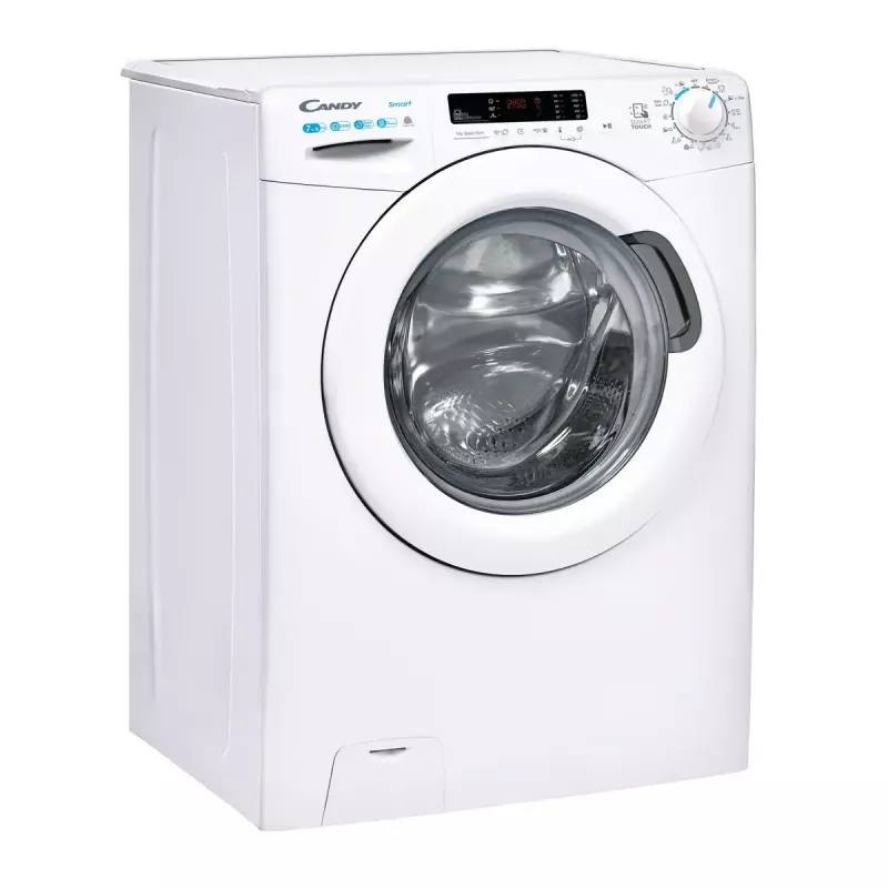 Candy Smart CSWS 4752DWE/1-S práčka so sušičkou voľne stojaca predné plnenie biela