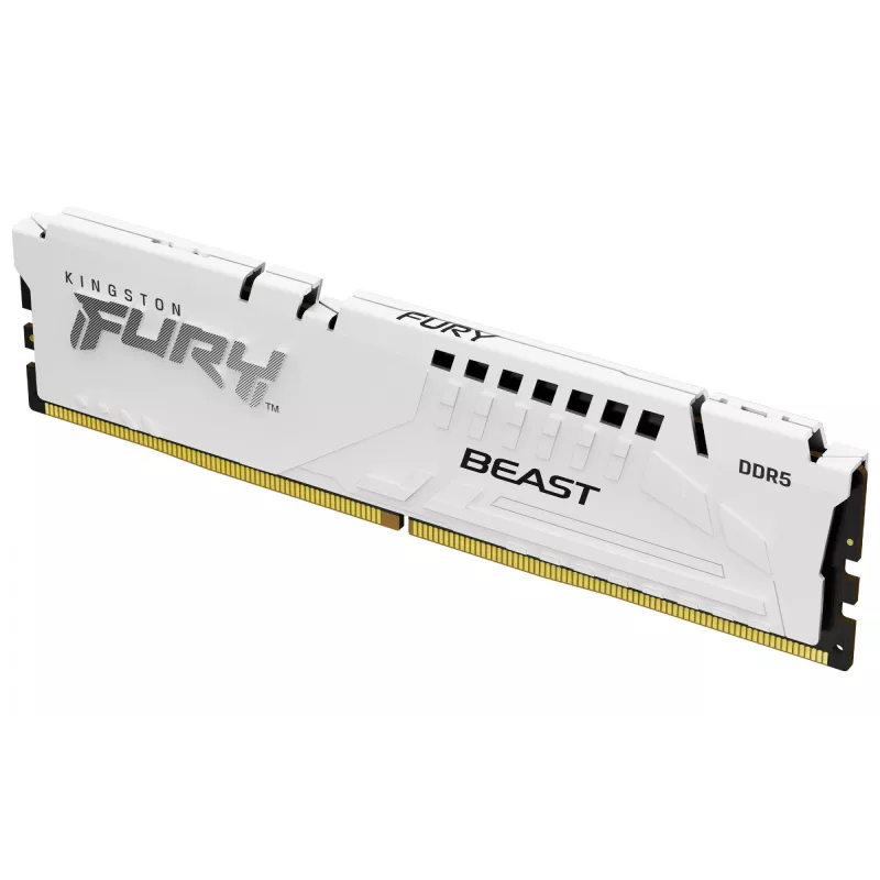 Kingston Technology FURY Beast 64GB 5200MT/s DDR5 CL40 DIMM (sada 2) biela XMP