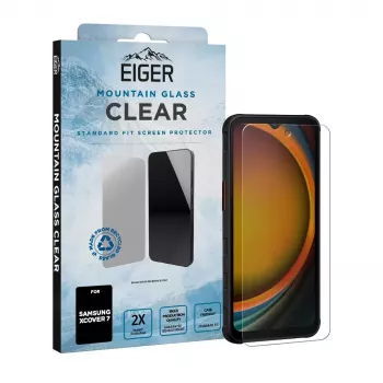 Ochrana displeja EIGER EGSP00958 Samsung Galaxy Xcover7 tvrdené sklo nerozbitné odolné proti poškriabaniu nárazuvzdorné