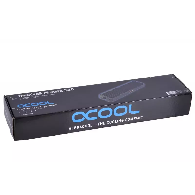 Alphacool NexXxoS Monsta 560 14192 radiátor 560 mm, čierny