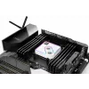 Water block Alphacool Core 1 Aurora mosadz meď nikel transparentná biela 72 mm