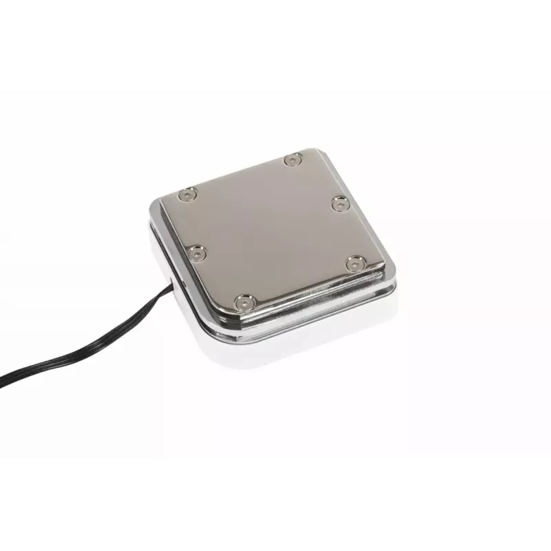 Water block Alphacool Core 1 Aurora mosadz meď nikel transparentná biela 72 mm