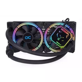 All-in-One kvapalinový chladič Alphacool Eisbaer Aurora LT240 12 cm čierny