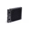 Radiátor Alphacool 14435 mosadz meď nehrdzavejúca oceľ čierna 120 mm